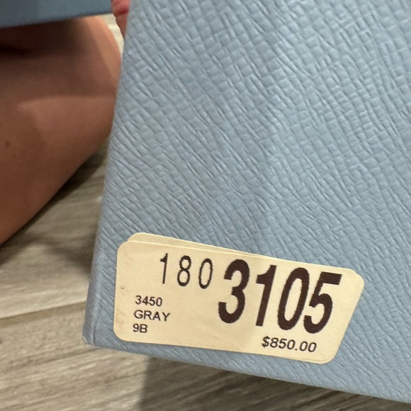 Prada Milano Dal 1913 Nebbia gray Boots - Picture 14 of 15